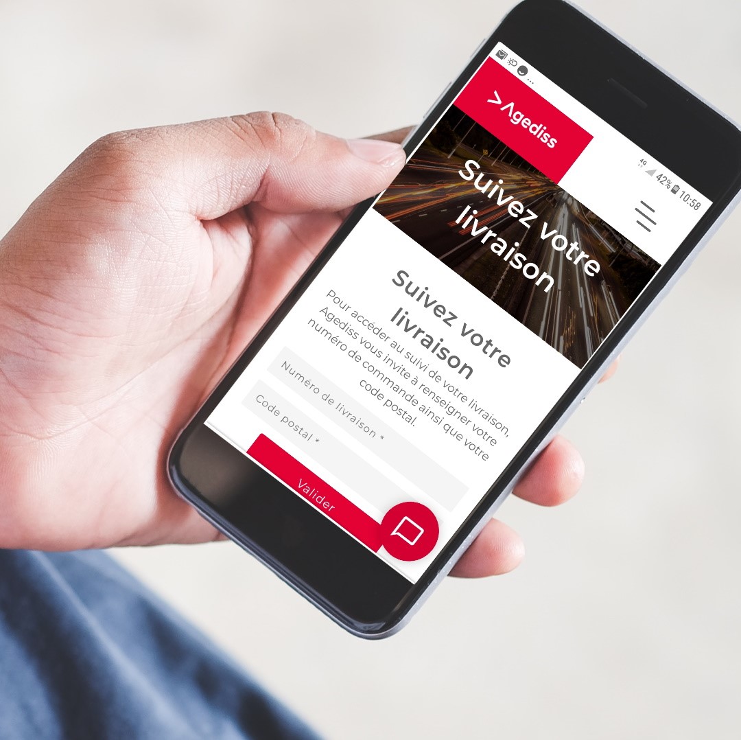 Sans titre 1 Un téléphone avec le suivi de livraison